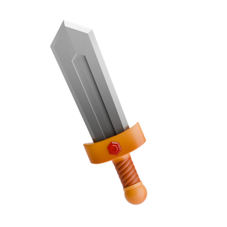 Warrior sword  3D Icon