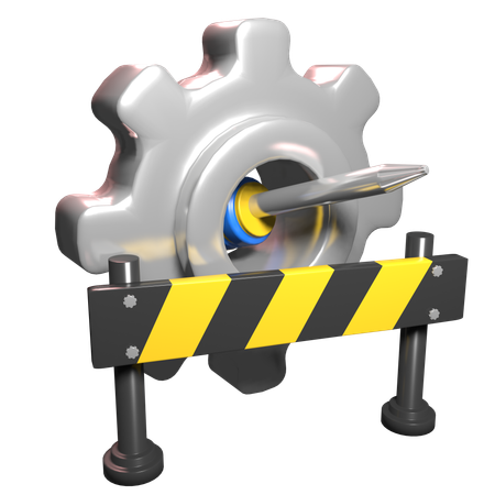 Wartung  3D Icon