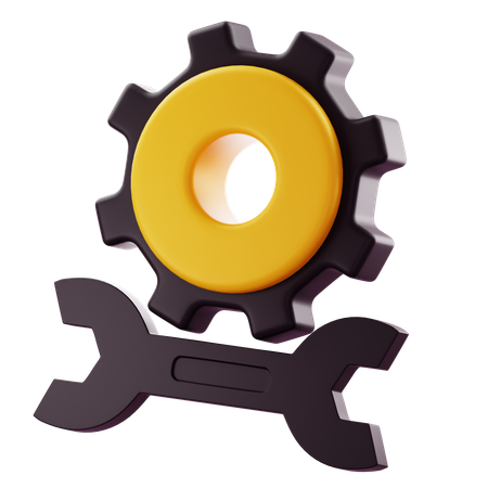 Wartung  3D Icon