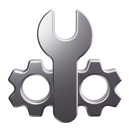 Wartung  3D Icon