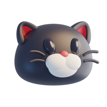 Katzengesicht  3D Icon