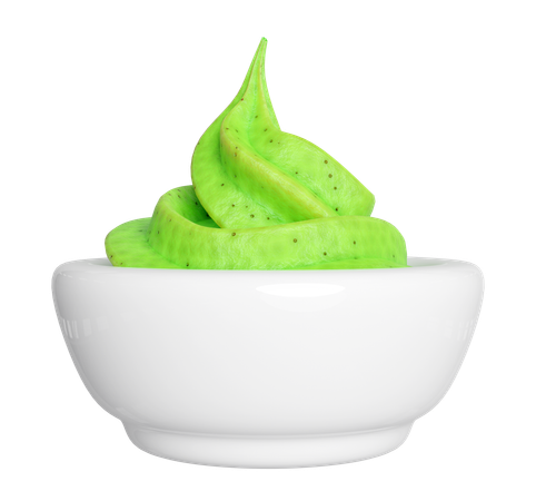 Wasabi Sauce  3D Icon