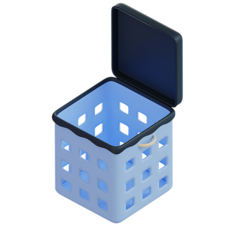 Wäschekorb  3D Icon