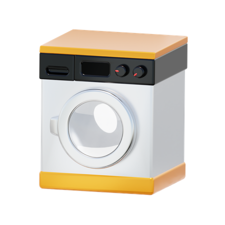 Waschmaschine  3D Icon