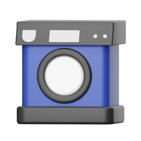 Waschmaschine  3D Icon