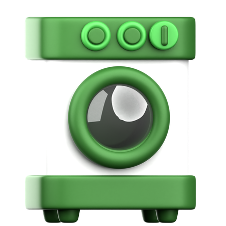 Waschmaschine  3D Icon