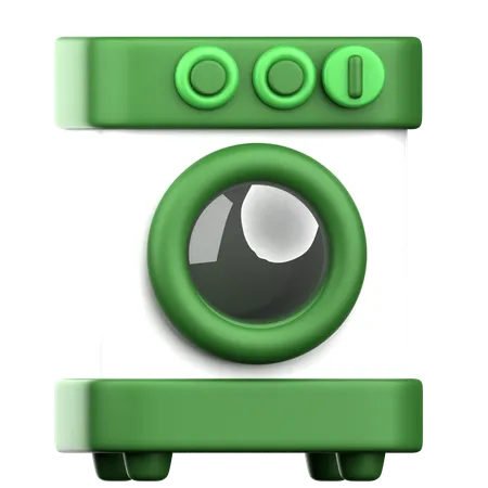 Waschmaschine  3D Icon