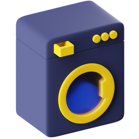 Waschmaschine  3D Icon