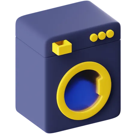 Waschmaschine  3D Icon