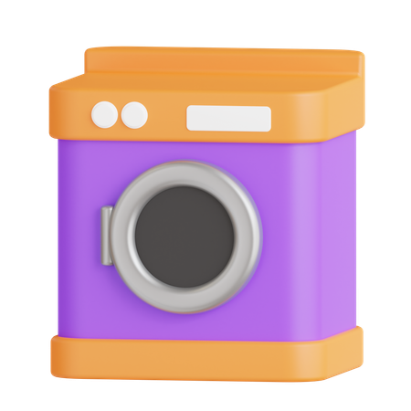 Waschmaschine  3D Icon