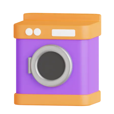 Waschmaschine  3D Icon