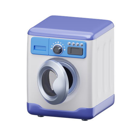 Waschmaschine  3D Icon