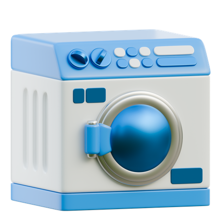 Waschmaschine  3D Icon