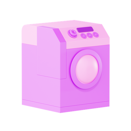 Waschmaschine  3D Illustration