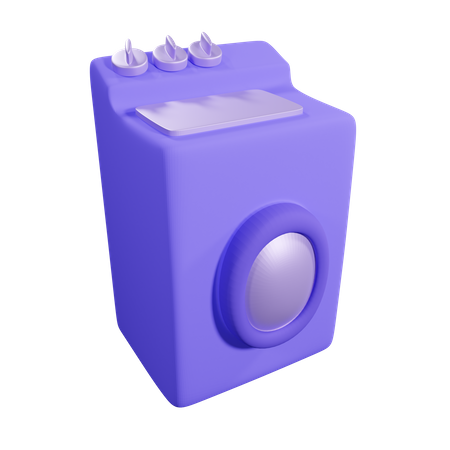 Waschmaschine  3D Icon