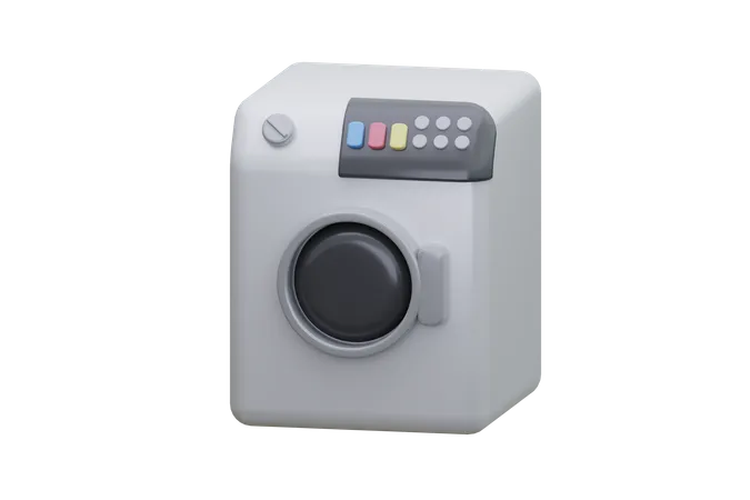 Waschmaschine  3D Icon