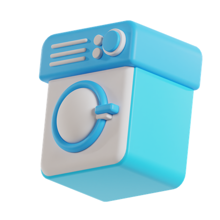 Waschmaschine  3D Icon