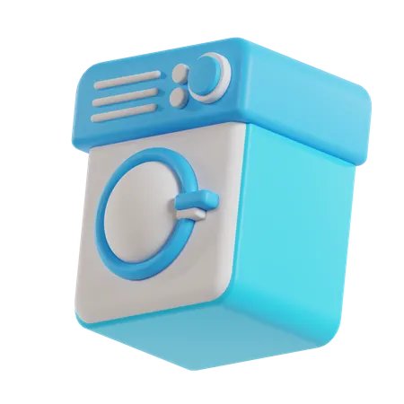 Waschmaschine  3D Icon