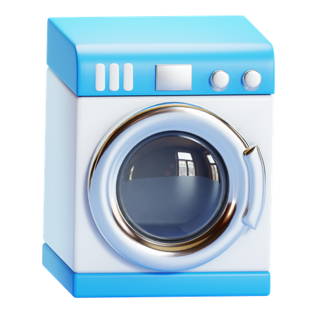 Waschmaschine  3D Icon