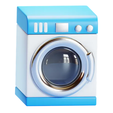 Waschmaschine  3D Icon