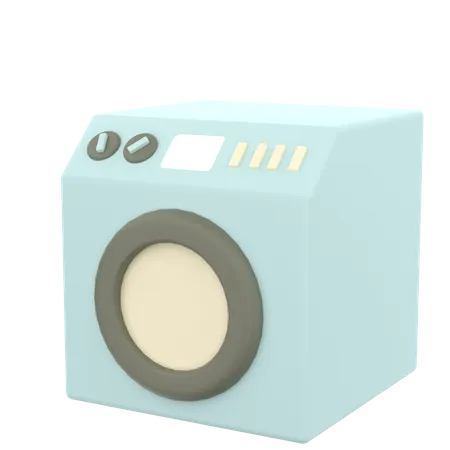 Waschmaschine  3D Icon