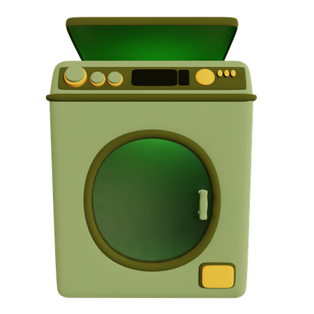 Waschmaschine  3D Icon