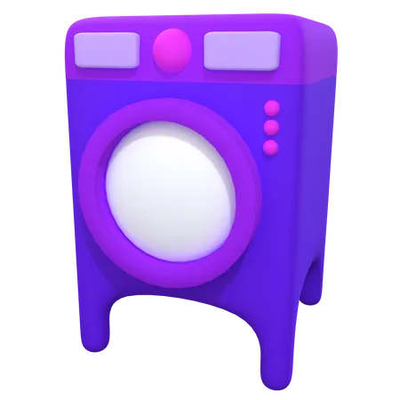 Waschmaschine  3D Icon