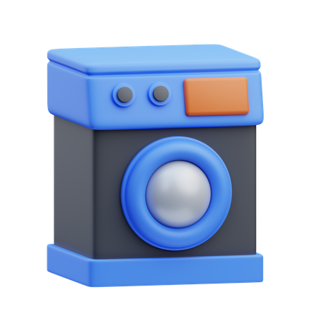 Waschmaschine  3D Icon