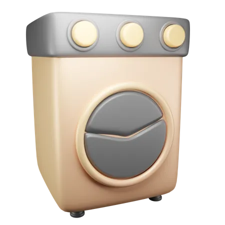 Waschmaschine  3D Icon