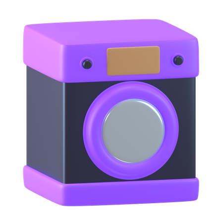 Waschmaschine  3D Icon