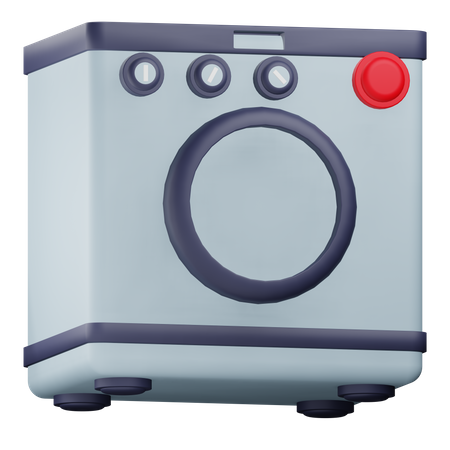 Waschmaschine  3D Icon