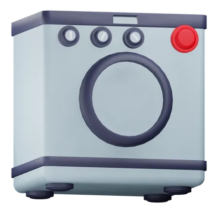 Waschmaschine  3D Icon