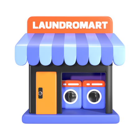 Waschsalon  3D Icon