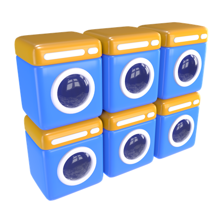 Waschsalon  3D Icon