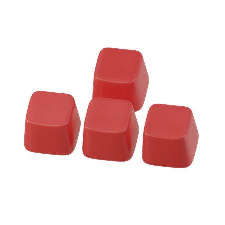 Wasd  3D Icon