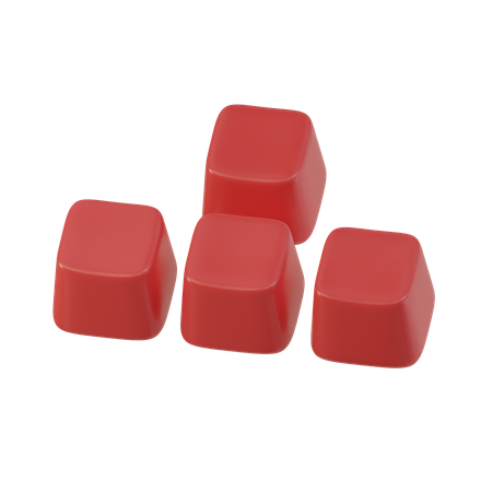 Wasd  3D Icon