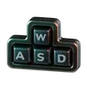 WASD Button