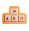 WASD Button