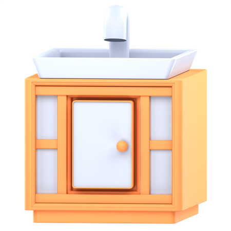 Wash Basin  3D Icon