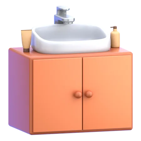 Wash Basin  3D Icon