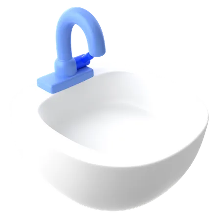 Wash Basin  3D Icon