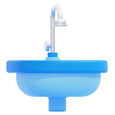 Wash Basin  3D Icon