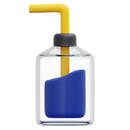 Wash Bottle  3D Icon