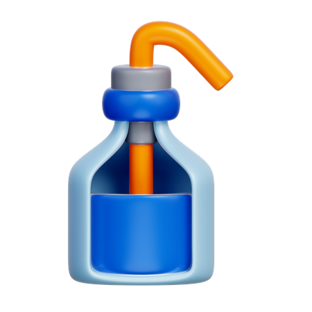 Wash Bottle  3D Icon