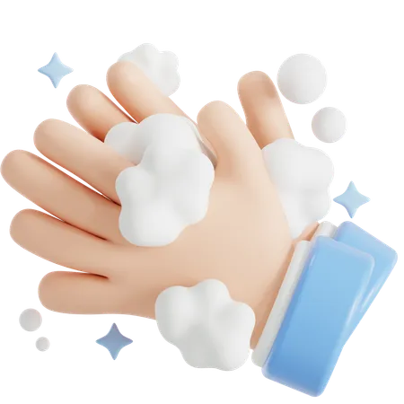 Wash hands  3D Icon