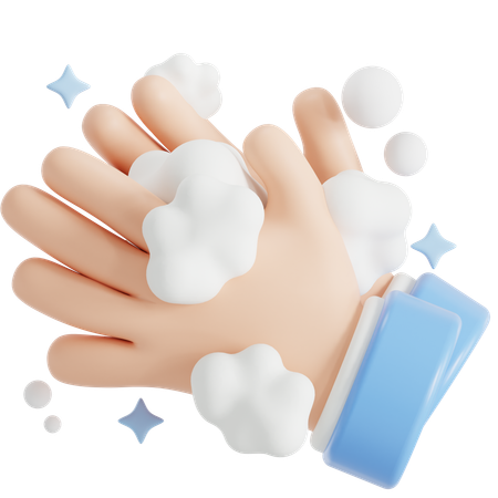 Wash hands  3D Icon