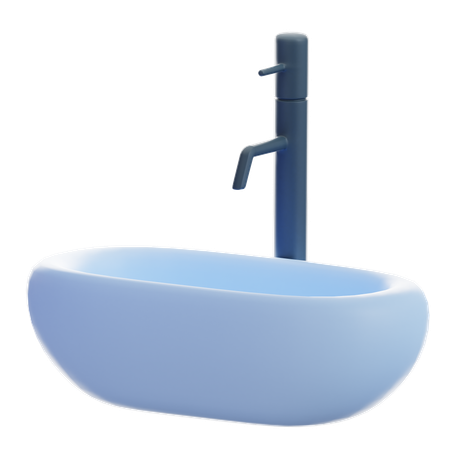 Wash Sink  3D Icon