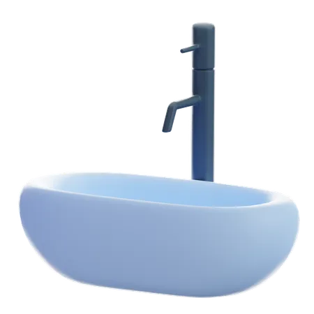 Wash Sink  3D Icon