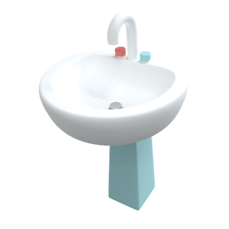 Washbasin  3D Icon