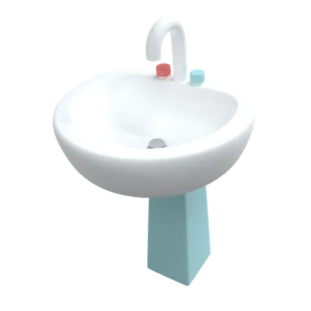 Washbasin  3D Icon